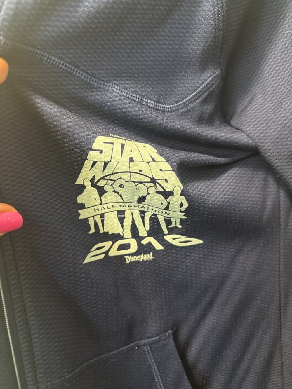 RunDisney 2016 Star Wars Half Marathon Jacket - M - Picture 3 of 5